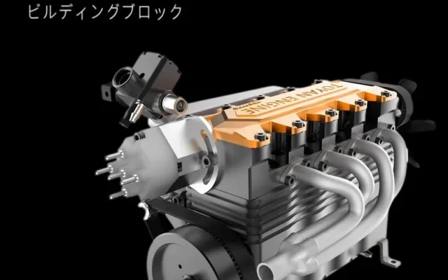 BLDBから上級者向け「TOYAN FS-L400BGC」14cc直列4気筒ガソリンエンジン組立キットが登場