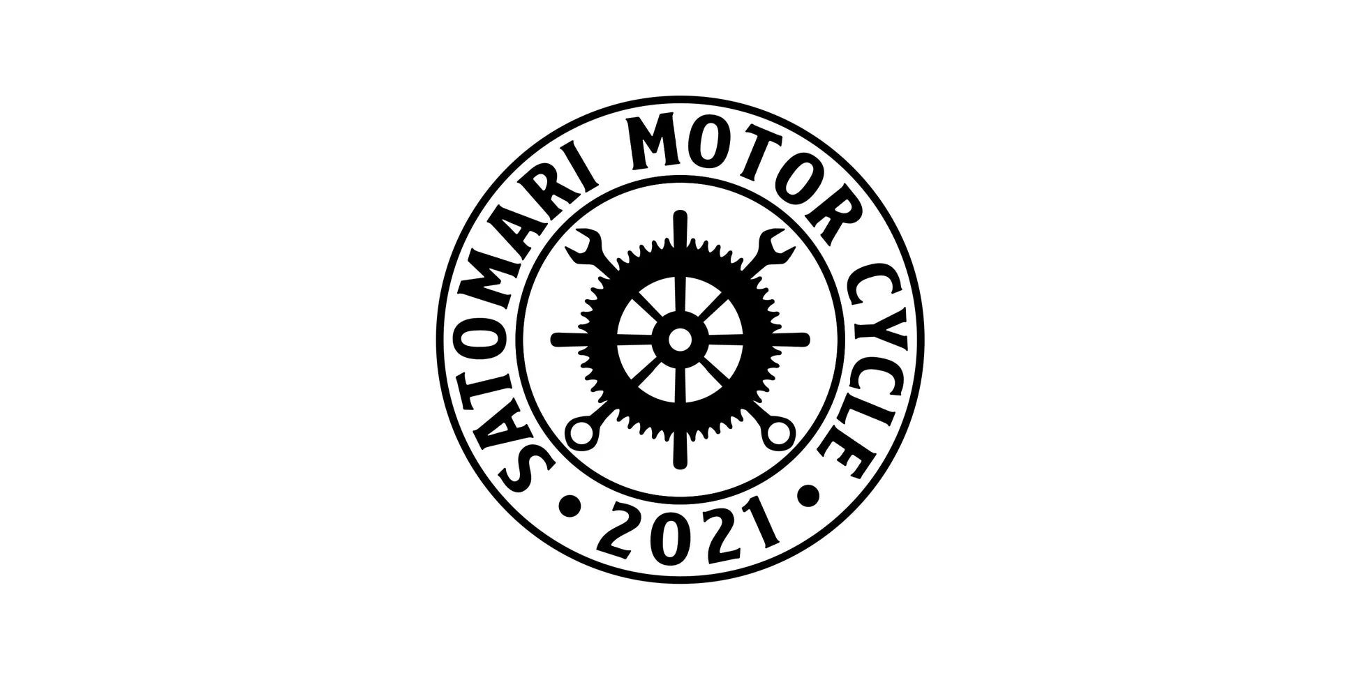 SATOMARI MOTOR CYCLE 2021ロゴ