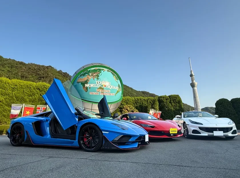 世界の有名建築物とスーパーカーが夢の共演!「WORLD SUPERCAR FESTIVAL 2026」開催