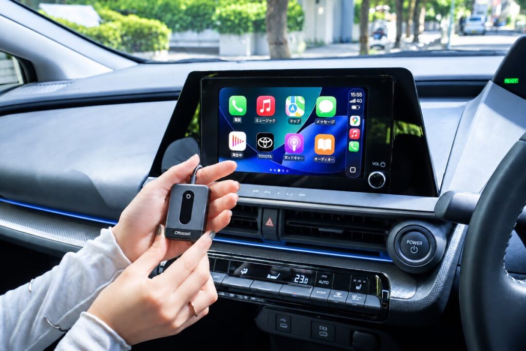 「車に乗るたび、もうケーブルを探さない。」Ottocast新製品「U2Air Neo」ついに登場!いつものCarPlay・Android Autoをもっと自由に。