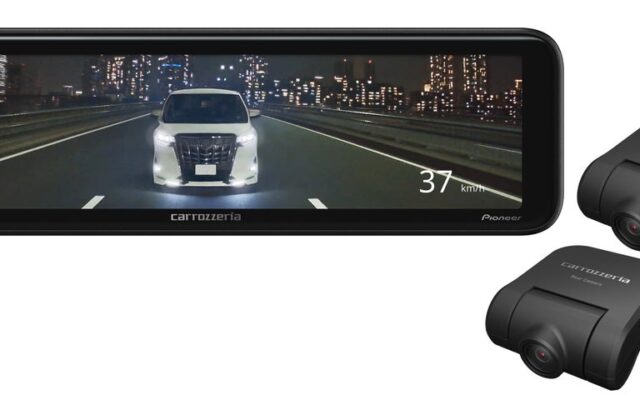 カロッツェリア デジタルミラー型ドライブレコーダー3機種を発売