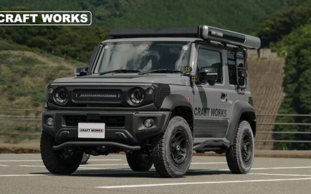 ジムニーカスタムを、もっと気軽に。CRAFT WORKSが『TAKEGTOURING2026』に出展、ノマド・シエラの2台を展示